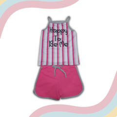 Conjunto Infantil Menina - Happy to be me