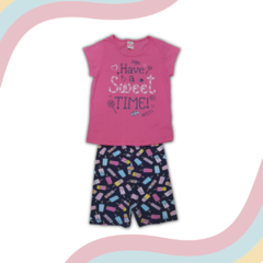 Conjunto Teen Feminino - Sweet time!