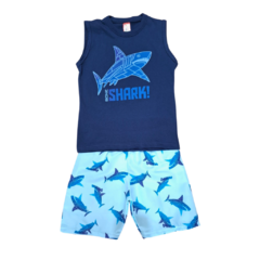 Conjunto Infantil Menino - Bionic Shark I