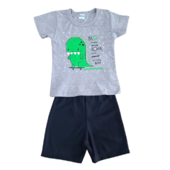 Conjunto Infantil Menino - Saurus - Adocicado Moda Infantil - Conjunto infantil e juvenil de qualidade e preço baixo você encontra aqui.