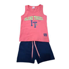 Conjunto Infantil Menina - Island Travel