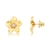 Brinco Flor Dourado GOLD M