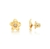 Brinco Flor Dourado GOLD P