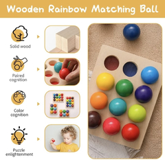 Juego de bolas arcoíris montessori en internet