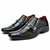 Sapato Masculino Social Luxuoso Moderno Confortável Sintético Duas Cores - Loja DMais - Calçados em Pardinho - Compre Online e Retire Na Loja