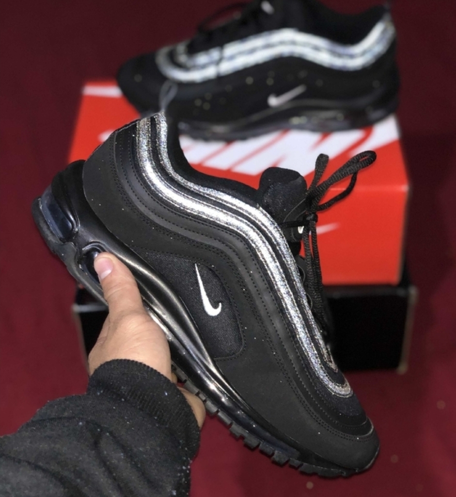 Air max 97 cheap black white stripe