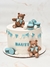 Bauti bear cake.