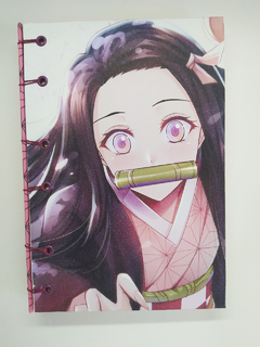 Caderneta Kimetsu no Yaiba Nezuko - 96 Folhas - comprar online