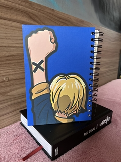 Sketchbook Argolado One Piece Sanji- 80 Folhas - comprar online
