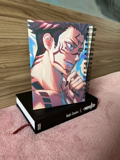 Sketchbook Argolado Jujutsu Kaisen Itadori e Sukuna - 80 Folhas - comprar online