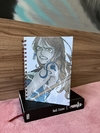 Sketchbook Argolado One Piece Nami - 80 Folhas