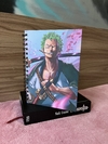 Sketchbook Argolado One Piece Zoro - 80 Folhas