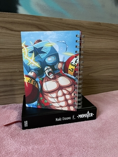 Sketchbook Argolado One Piece Franky - 80 Folhas - comprar online