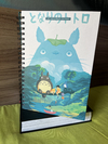 Caderno Argolado Universitário Meu Amigo Totoro - 100 folhas
