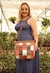 COD 0145 - BOLSA TIRACOLO PATCHWORK - COURO LEGITIMO