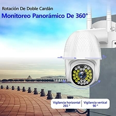 Pibatec • CÁMARA DE VIGILANCIA IMPERMEABLE WIFI IP66 EXTERIOR HD 1080P