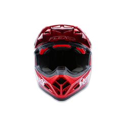 CASCO BELL PS MOTO-9 FLEX FASTHOUSE RD/NVY XS 7102083