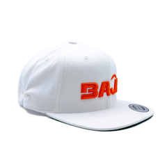 GORRA BAJA BLANCA RECTA - comprar en línea