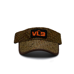 VLB Hat With Sun Visor - Straw Style