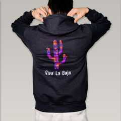 BAJA CACTUS HOODIE PURPLE - buy online