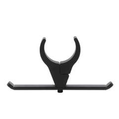 DOUBLE HEADPHONE HANGER WITH BAR MOUNT, 1.75" CLAMP