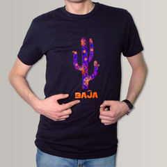 PURPLE CACTUS T-SHIRT "BAJA" BMDP-22-016