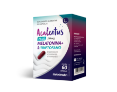 Acalentus Plus com Melatonina 60 cáps Maxinutri