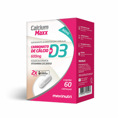 Calcium Maxx + D3 60cps Maxinutri