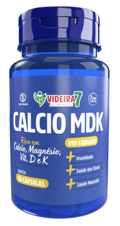 Cálcio Mdk 60 Caps - Videira7