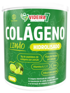 Colágeno Hidrolisado Videira Pó 300g - Sabor Limão