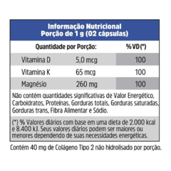 Dimalato + Colágeno Tipo 2 + Vit. D E K 60 Caps - Videira7 - comprar online