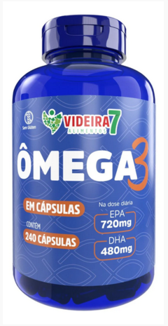 Ômega 3 1000mg com 240 Cápsulas Videira - comprar online