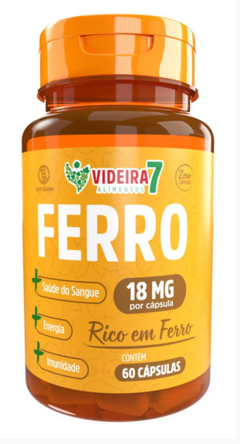 Ferro 18 Mg 60 Caps - Videira7