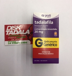 Tadalafila 20mg 8cps