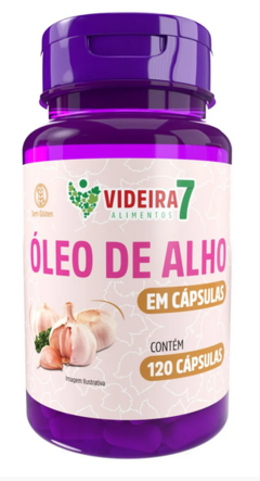 Óleo De Alho 500 Mg 120 Caps - Videira7