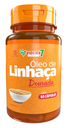 Óleo De Linhaça 1000 Mg 60 Caps - Videira7