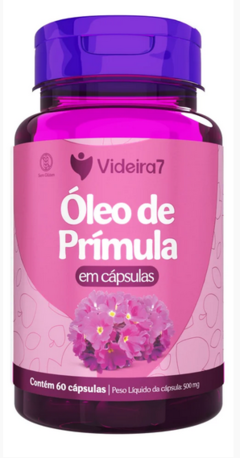 Óleo De Prímula 500 Mg 60 Caps - Videira7