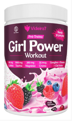 Pré Treino Girl Power Frutas Vermelhas 300g