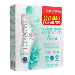 Kit Sabonete Líquido Intimo Floracyd Brisa com 2 unidades de 200ml cada