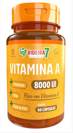 Vitamina A 8000 Ui 60 Caps - Videira7 na internet