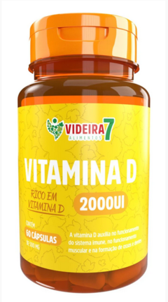 Vitamina D 2000 Ui 60 Caps - Videira7