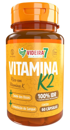 Vitamina K2 100% Idr 60 Caps - Videira7