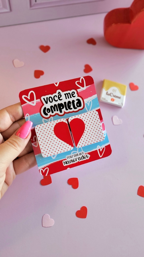 Card Jogo do Amor com Tic Tac - Dia dos Namorados