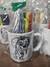 Taza para colorear + 6 fibras + bolsa