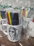 Taza para colorear + 6 fibras + bolsa - VisserGraf