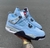 Nike Air Jordan 4 - Azul Claro (Linha Luxo Importada)