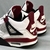 Nike Air Jordan 4 - Branco/Vinho (Linha Premium) na internet