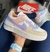 Nike Air Force 1 Shadow Premium - Bege/Roxo