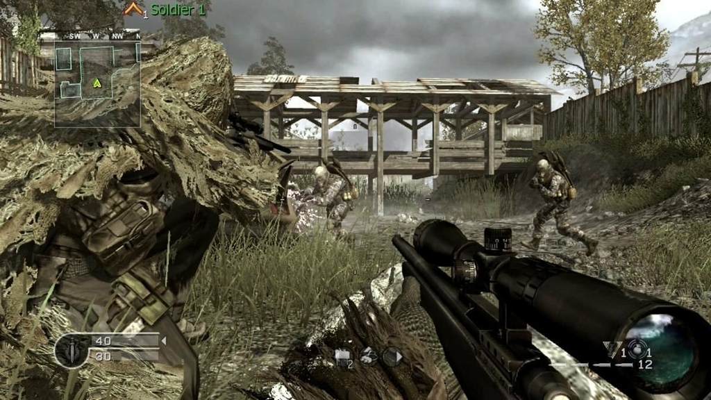 Call of Duty 4 Modern Warfare Xbox 360 Seminovo