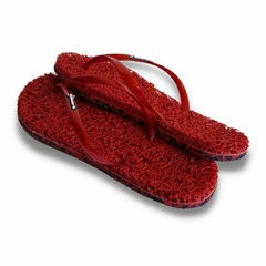 CHINELO TERAPÊUTICO FEMININO SLIM VERMELHO - comprar online